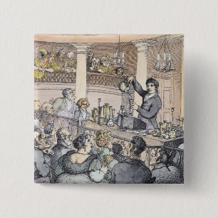 Chapa Cuadrada Conferencias químicas, c.1809