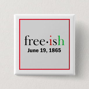 Chapa Cuadrada Conmemoración de Freeish Junetteen