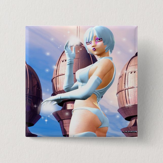 Chapa Cuadrada Conocido como luz (Anverso)