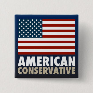 Chapa Cuadrada Conservador americano