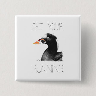 Chapa Cuadrada Consigue tu Scoter Running (Surf Scoter)