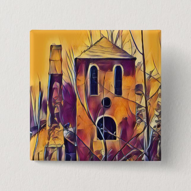 CHAPA CUADRADA CONSTRUCCIÓN DE INGLATERRA VICTORIANA (Anverso)