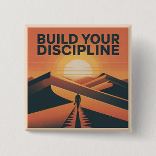 Chapa Cuadrada Construye Tu Disciplina
