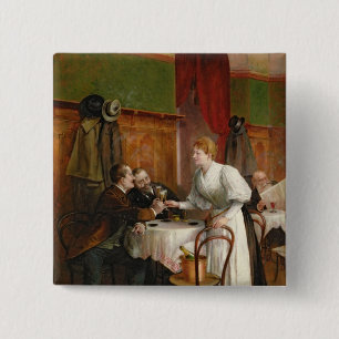 Chapa Cuadrada Consumición de su salud