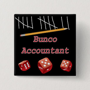 Chapa Cuadrada Contable de Bunco