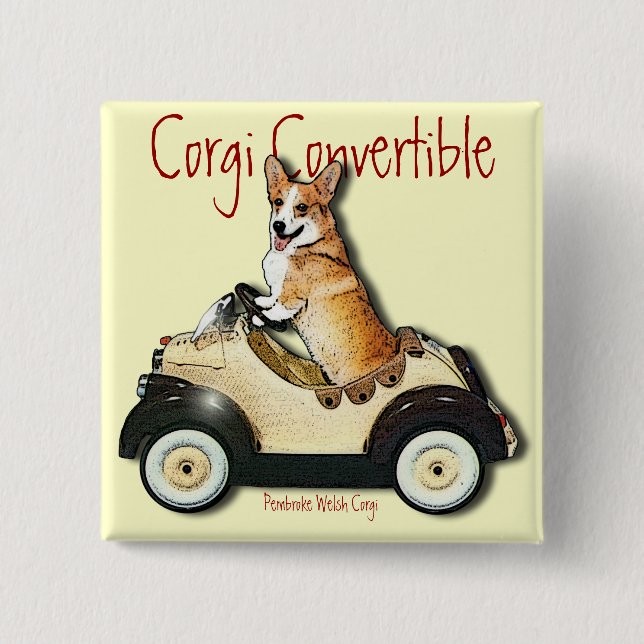 Chapa Cuadrada Convertible del Corgi (Anverso)