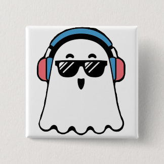 Chapa Cuadrada Cool Ghost