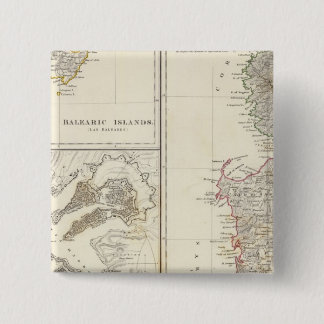 Chapa Cuadrada Córcega, Cerdeña, Islas Baleares, Valletta