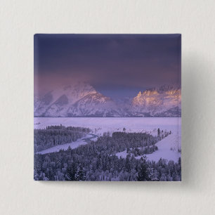 Chapa Cuadrada Cordillera Teton desde Snake River Overlook, Grand