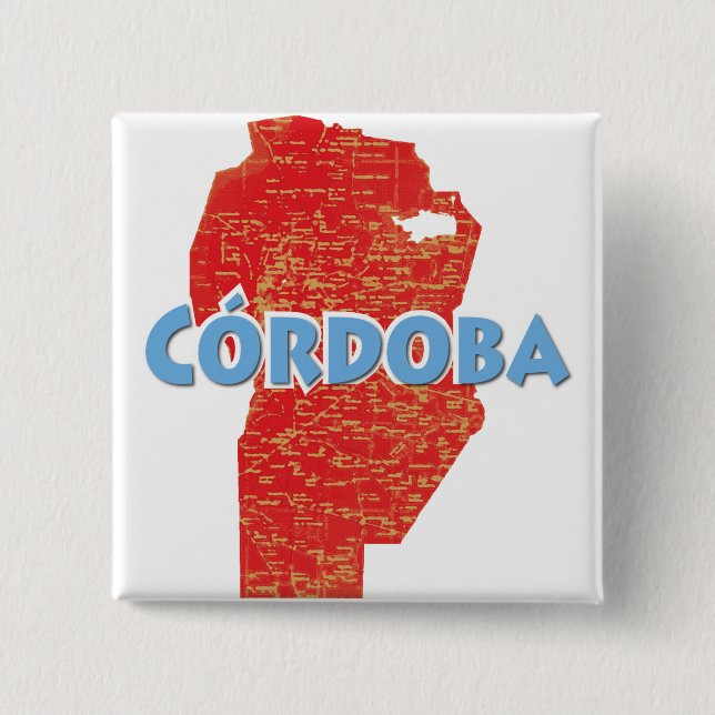 Chapa Cuadrada Córdoba (Anverso)