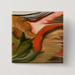 Chapa Cuadrada Cornucopia Abstract Art