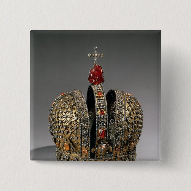 Chapa Cuadrada Corona de la emperatriz (Anverso)