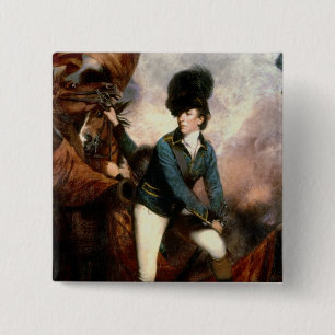 Chapa Cuadrada Coronel Banastre Tarleton 1782