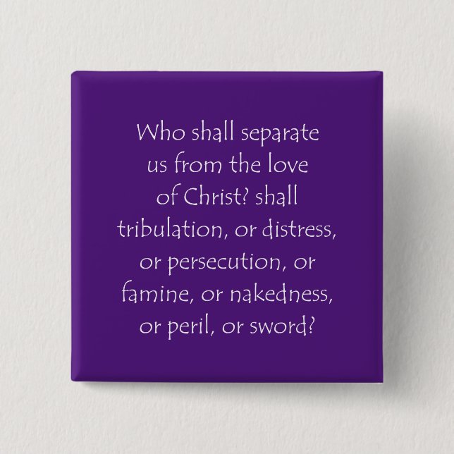 Chapa Cuadrada Cotización de la escritura romana 8 35 (Anverso)