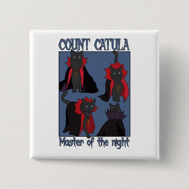 Chapa Cuadrada Count Catula Master of the Night (Anverso)