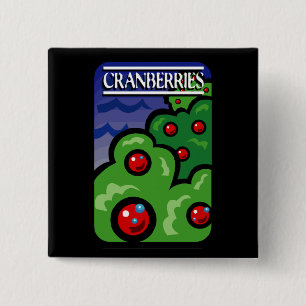 Chapa Cuadrada Cranberries