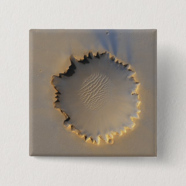 Chapa Cuadrada Cráter Victoria en Marte (Anverso)