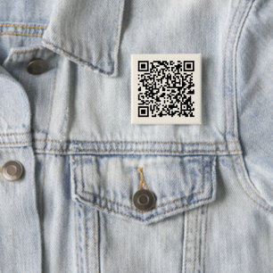 Chapa Cuadrada Crea instantáneamente un código QR Blanco desact