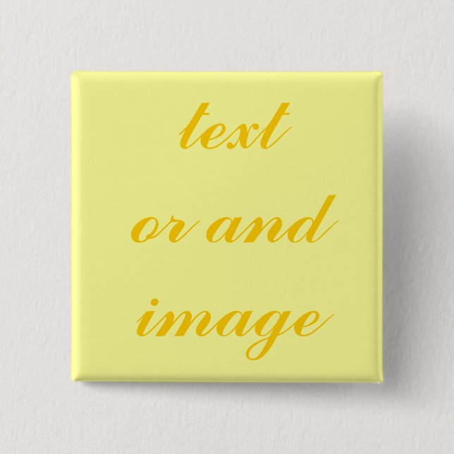 Chapa Cuadrada Crear el propio (Anverso)