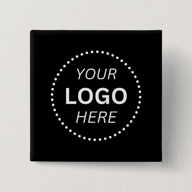 Chapa Cuadrada Create Your Own Custom Logo Design 2'' Square (Anverso)