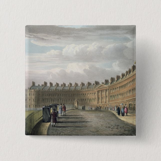 Chapa Cuadrada Creciente de Lansdown, baño, 1820 (Anverso)