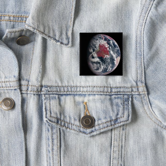 Chapa Cuadrada Crecimiento De Las Plantas En El Planeta Tierra. (In situ)