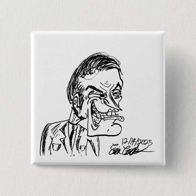 Chapa Cuadrada creepy villain cartoon (Anverso)