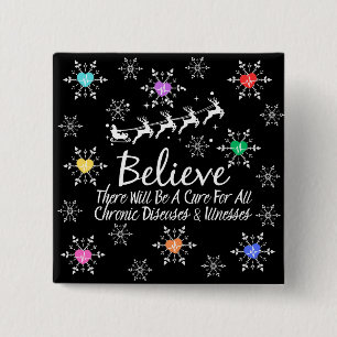 Chapa Cuadrada Creer Que Habrá Una Cura