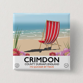 Chapa Cuadrada Crimdon, Condado de Durham, Inglaterra.