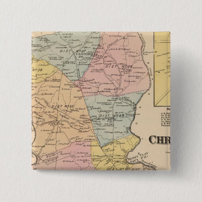 Chapa Cuadrada Cristiana (Anverso)