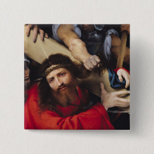 Chapa Cuadrada Cristo que lleva la cruz, 1526