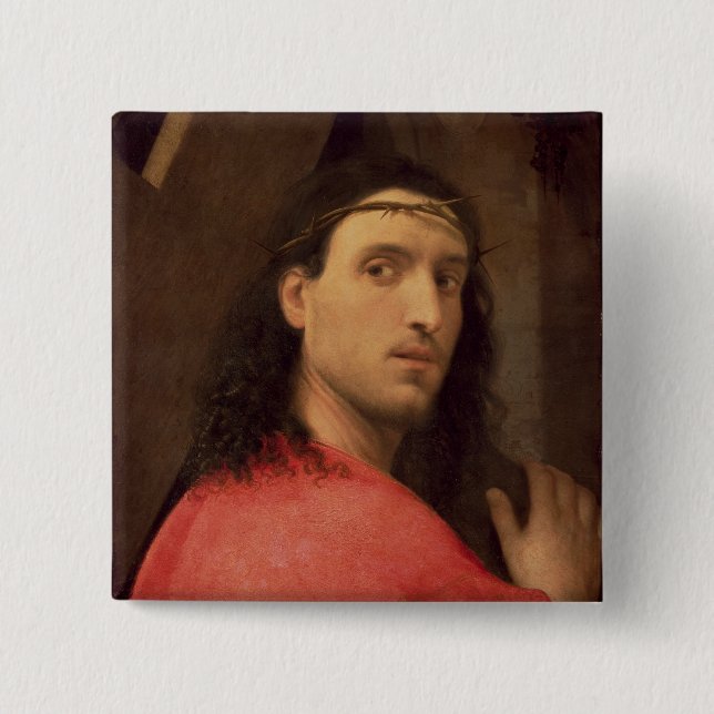 Chapa Cuadrada Cristo que lleva la cruz, c.1515 (Anverso)