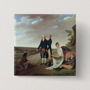 Chapa Cuadrada Cristóbal-Felipe Oberkampf y familia