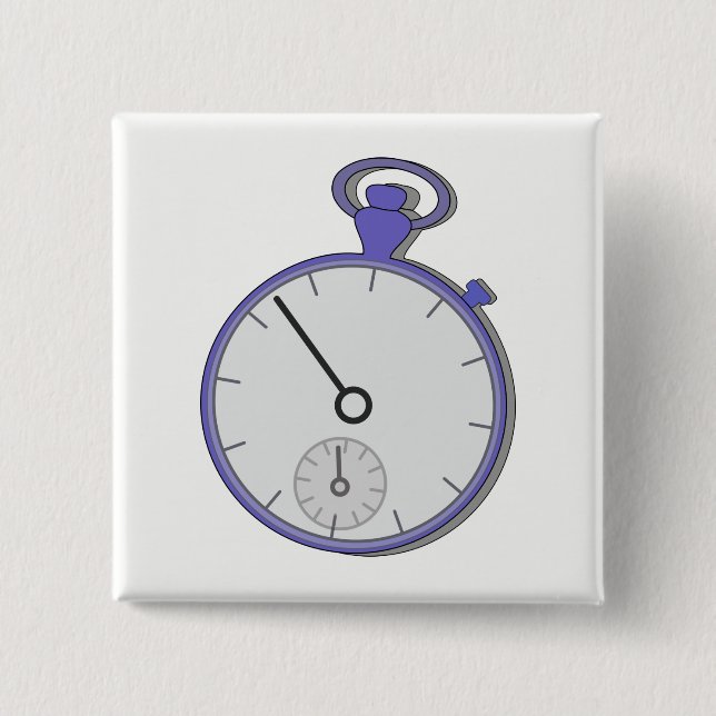 Chapa Cuadrada Cronómetro (Anverso)