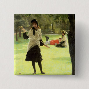 Chapa Cuadrada Croquet de James Tissot el  , c.1878