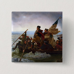 Chapa Cuadrada Crossing Delaware 1776: General George Washington