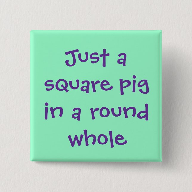 Chapa Cuadrada Cuadrado de cerdo completo (Anverso)