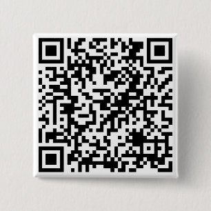 Chapa Cuadrada Cuadrado de URL del Personalizado de código QR per