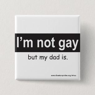 Chapa Cuadrada Cuadrado gay del papá