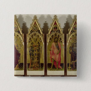 Chapa Cuadrada Cuatro santos del Quaratesi Polyptych: Mag de