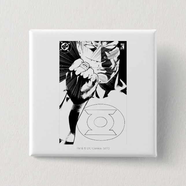 Chapa Cuadrada Cubierta ascendente del cierre verde de la (Anverso)