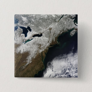Chapa Cuadrada Cubierta de nieve que se extiende desde Canadá