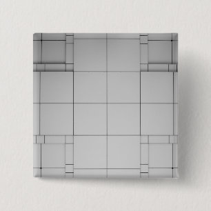 Chapa Cuadrada Cubos abstractos