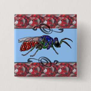 Chapa Cuadrada Cuckoo Wasp