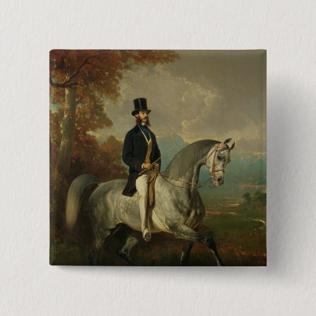 Chapa Cuadrada Cuenta Alfred de Montgomery 1850-60 (Anverso)