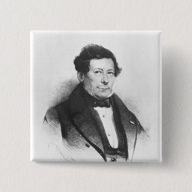 Chapa Cuadrada Cuenta Felix de Merode 1837 (Anverso)