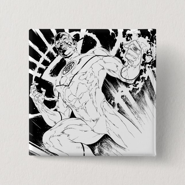 Chapa Cuadrada Cuerpo blanco de la linterna (Anverso)