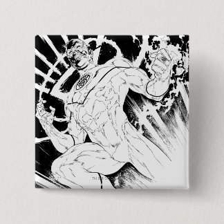 Chapa Cuadrada Cuerpo blanco de la linterna