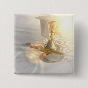 Chapa Cuadrada Cuerpo del Pin cuadrado de Cristo