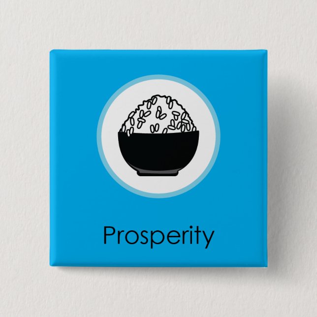 Chapa Cuadrada Cumpleaños del coreano de Doljabi Doljanchi Dol 1r (Anverso)